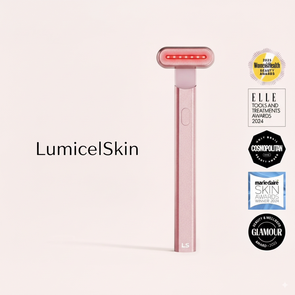LumicelSkin™ 4-in-1 Red Light Therapy Wand